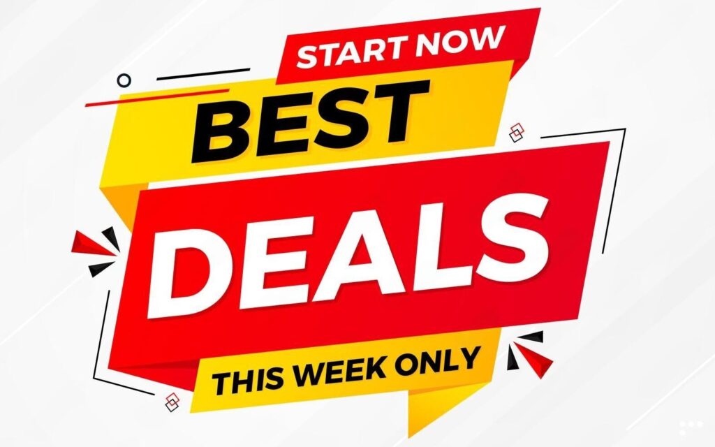 Home Best deals banner
